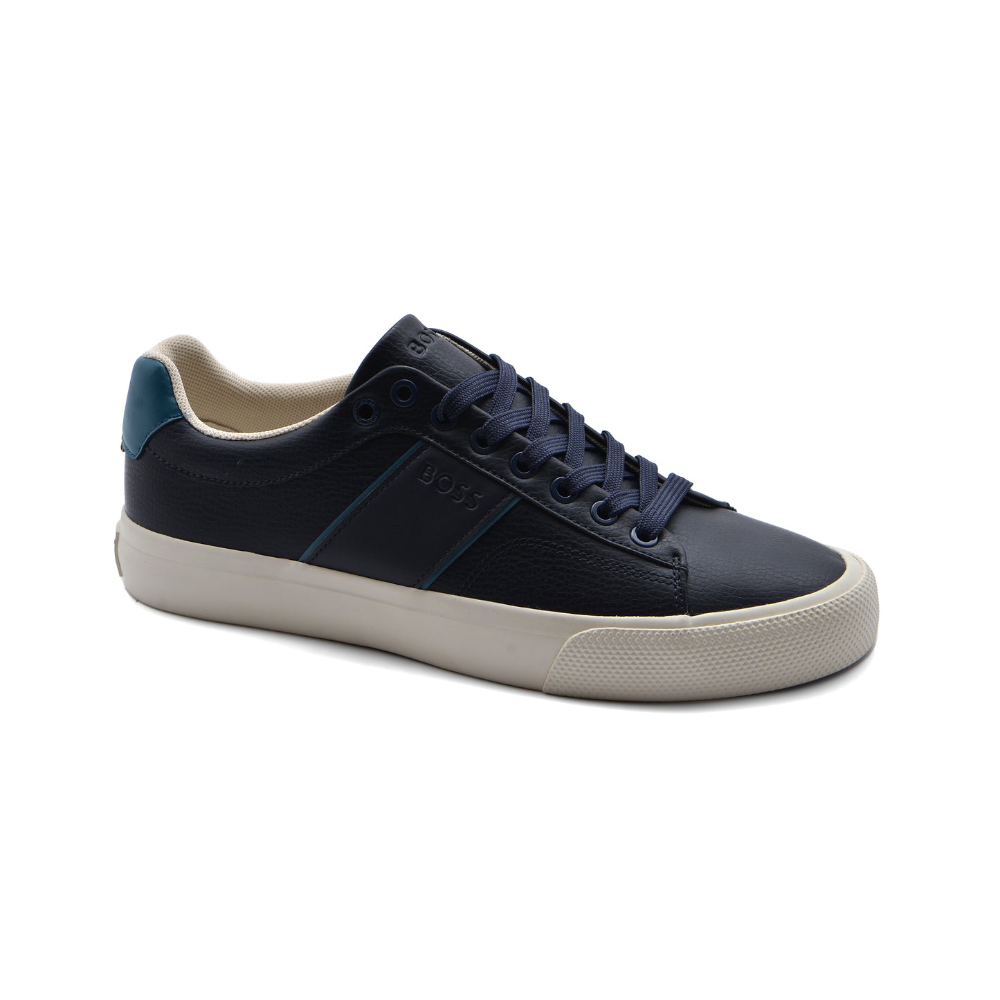 HUGO BOSS Original Aiden TENN LTB Trainers Sneakers Men 50522833 Navy&Blue