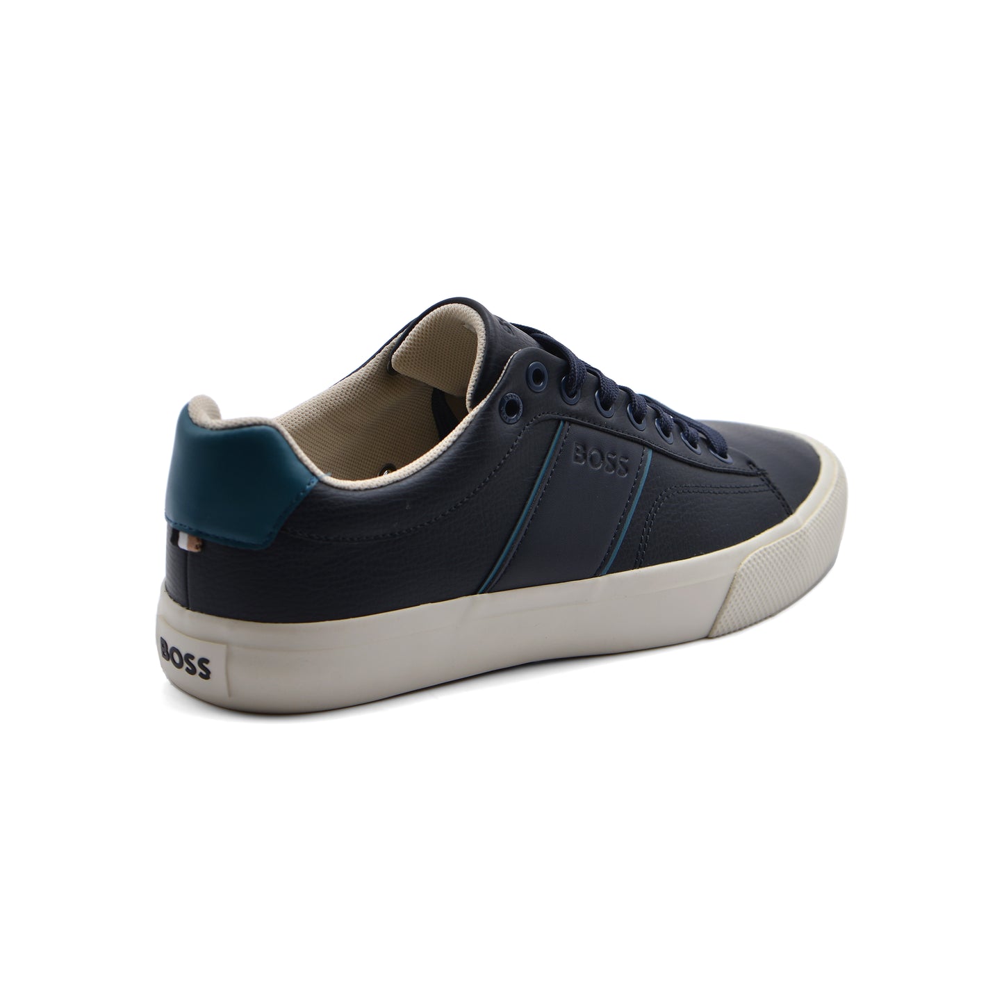 HUGO BOSS Original Aiden TENN LTB Trainers Sneakers Men 50522833 Navy&Blue