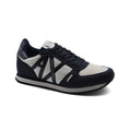 Armani Exchange Original in eco-suede mesh and nylon Sneakers Man XYX017 Black - 1