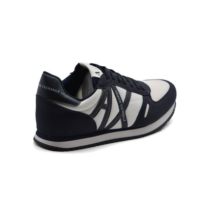 Armani Exchange Original in eco-suede mesh and nylon Sneakers Man XYX017 Black