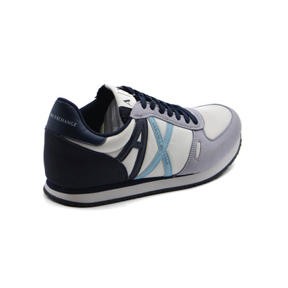 Armani Exchange Original in eco-suede mesh and nylon Sneakers Man XYX017 Gray