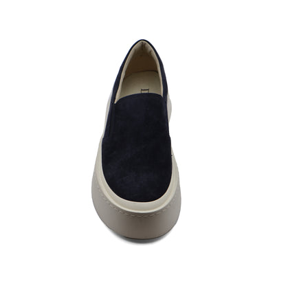 Dior British Style Yuppie Platform Sneakers Men M752 Navy