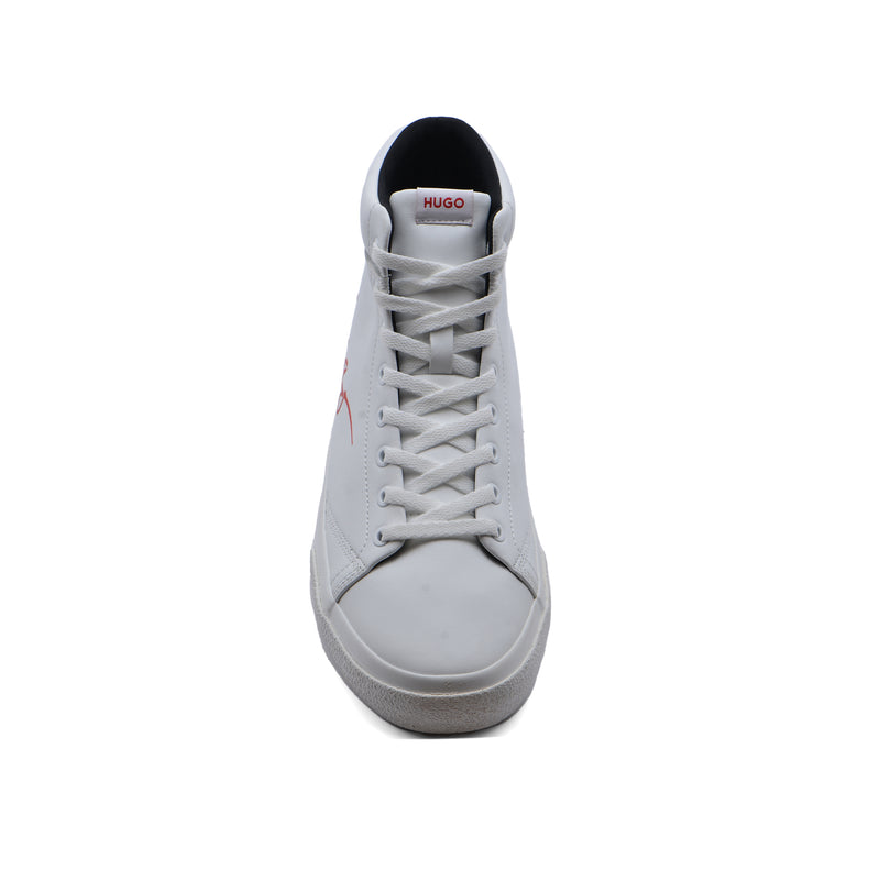 HUGO BOSS DyerH Signature High-Top Trainers Sneakers Man 50518346 White - 3