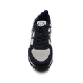 Armani Exchange Original in eco-suede mesh and nylon Sneakers Man XYX017 Black - 3