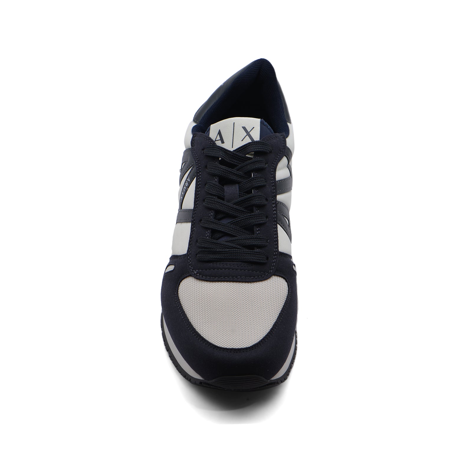 Armani Exchange Original in eco-suede mesh and nylon Sneakers Man XYX017 Black - 3