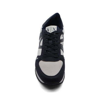 Armani Exchange Original in eco-suede mesh and nylon Sneakers Man XYX017 Black