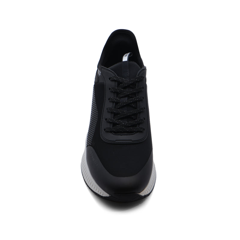 Hugo Boss TTNM EVO Runn Premium Quality Sneakers Man 8008-1 Black - 3
