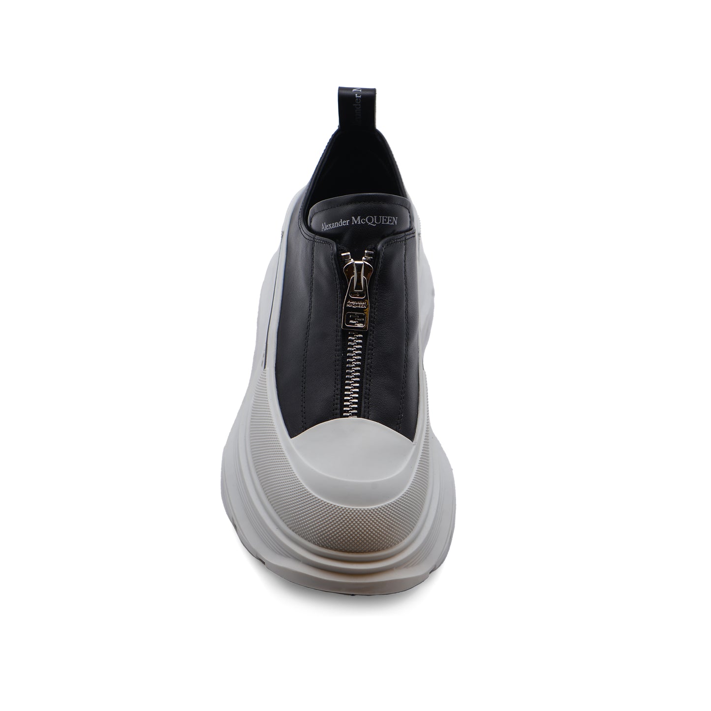 Alexander McQueen Oversized retail Premium Quality Sneakers Man 604257 Black&White