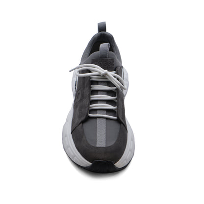 Hugo Boss suede Italian Sneakers Man 9009-1 Gray