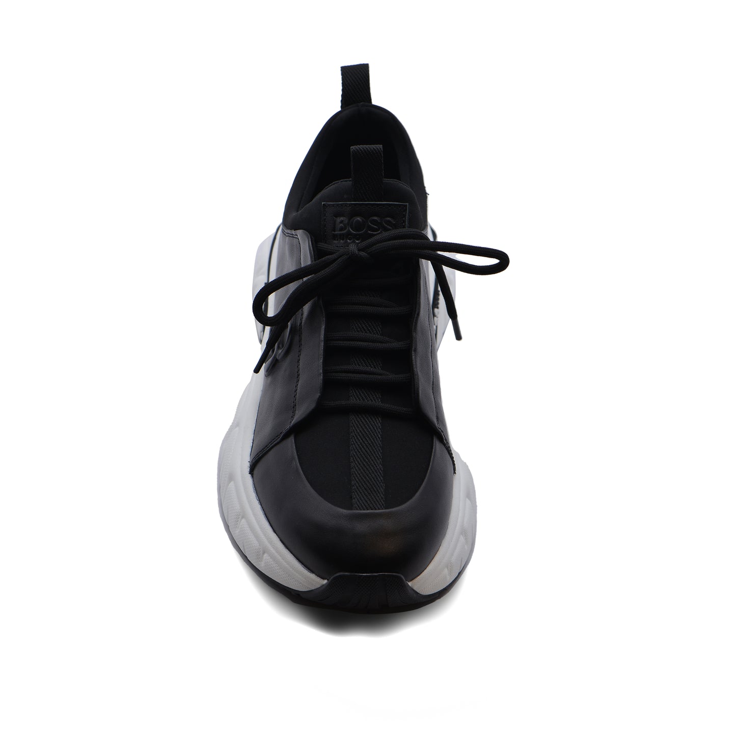 Hugo Boss suede Italian Sneakers Man 9009-1 Black
