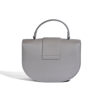 Bags Retro Style Jelly Bags PVC Jiaozi Bao Leisure Versatile Crossbody B-199672-3 Silver