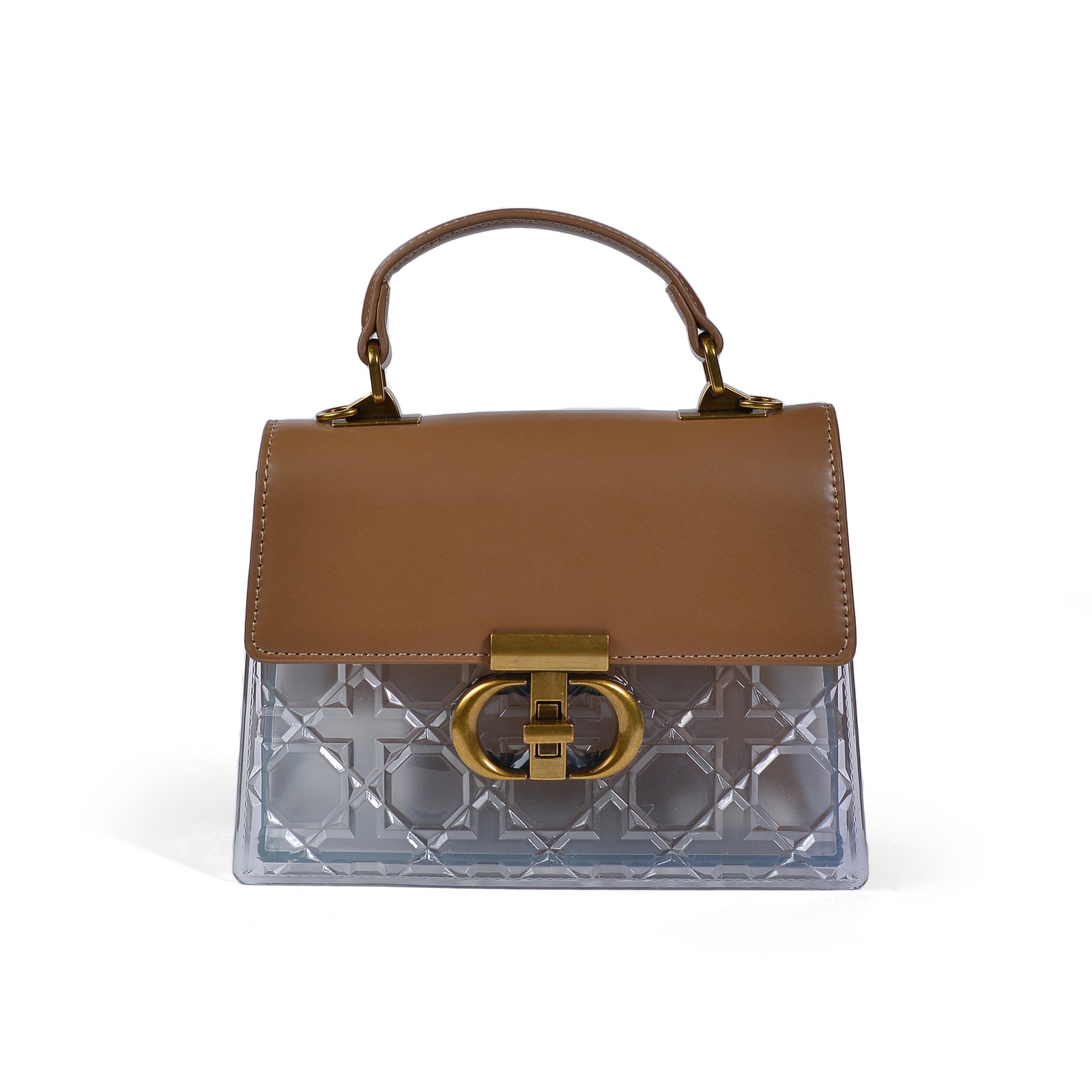 New Stylish Luxury Shoulder Bag From A Luxury Brand Designed For Woman 2310194-1 Brown - 1