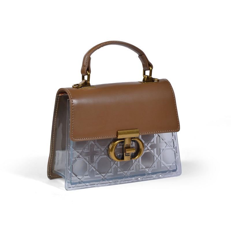 New Stylish Luxury Shoulder Bag From A Luxury Brand Designed For Woman 2310194-1 Brown - 2