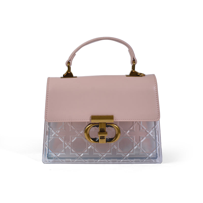 New Stylish Luxury Shoulder Bag From A Luxury Brand Designed For Woman 2310194-1 Pink - 1