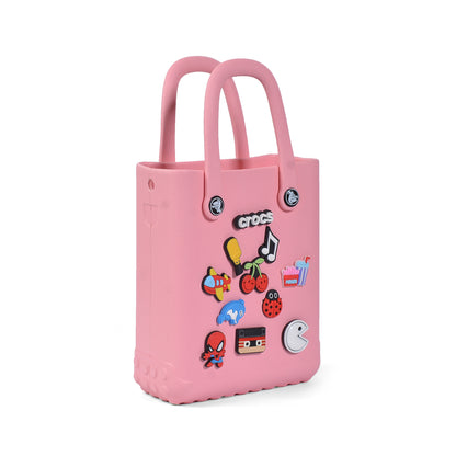 Crocs Bag For Kids In Different Shapes 0123 Pink