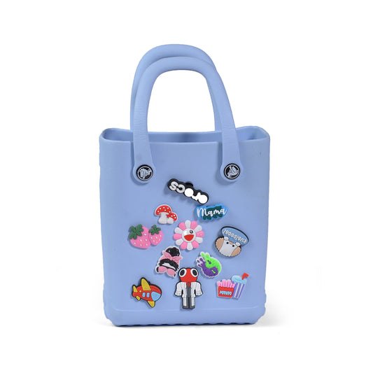 Crocs Bag For Kids In Different Shapes 0123 Baby Blue