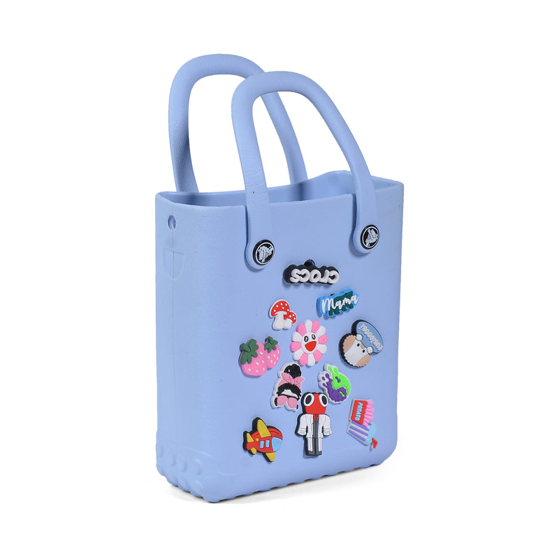Crocs Bag For Kids In Different Shapes 0123 Baby Blue - 2