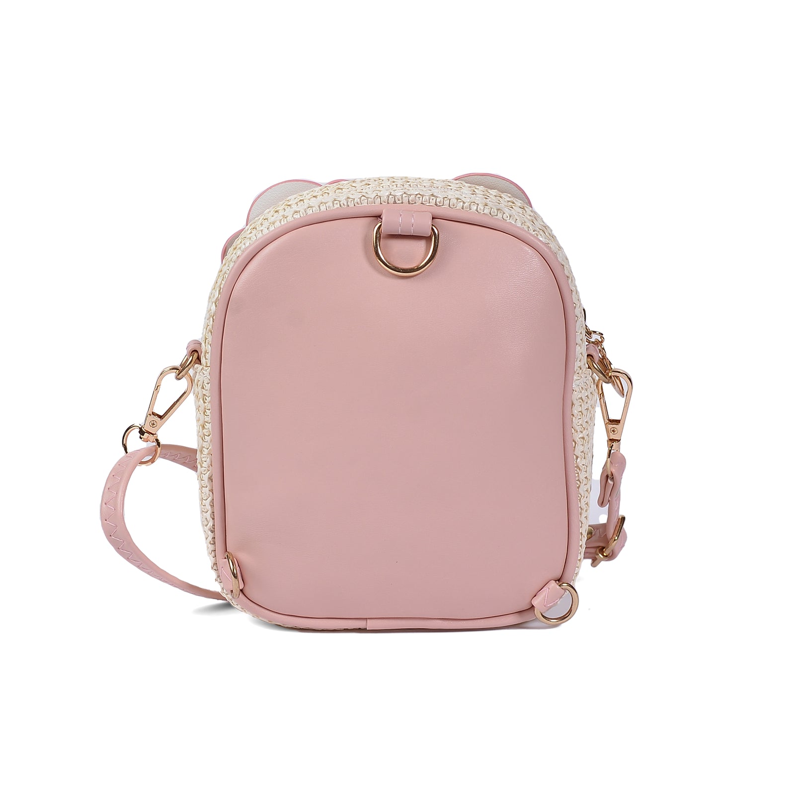 Cute Kitty Girls Small Backpack 0087 Khaki - 3