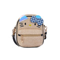 Cute Kitty Girls Small Backpack 0087 Beige - 1