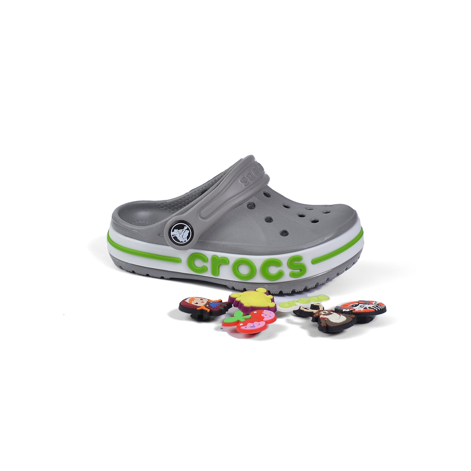 Crocs Crocband Kids Multi Style Sneakers 205100 Gray - 1