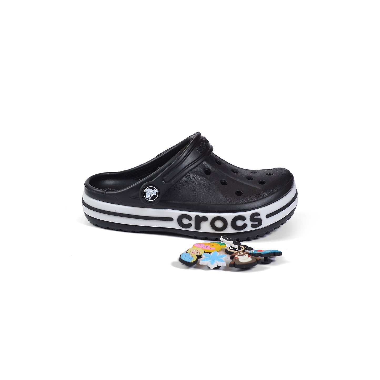 Crocs Crocband Kids Multi Style Sneakers 205100 Black/White