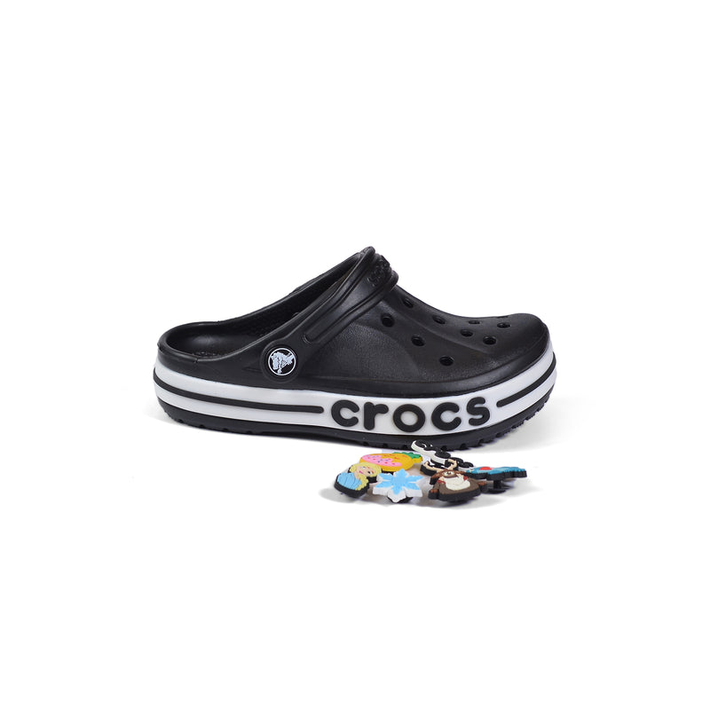 Crocs Crocband Kids Multi Style Sneakers 205100 Black/White - 1