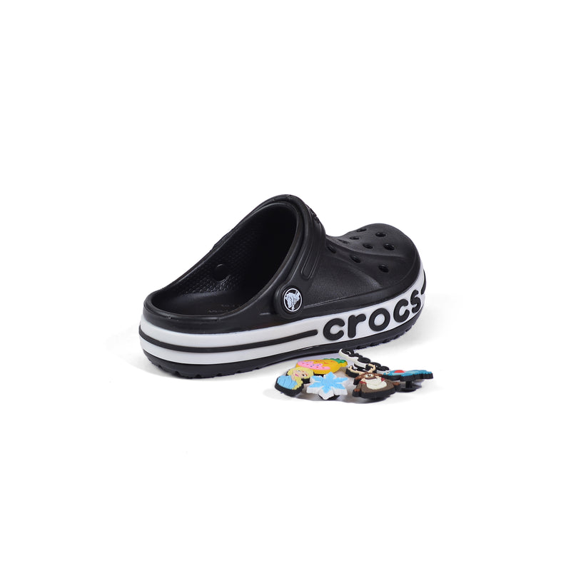Crocs Crocband Kids Multi Style Sneakers 205100 Black/White - 2