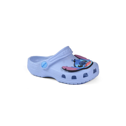 Crocs Stitch Kids Slippers Cartoon Waterproof Slippers Light Sneakers 204536 Stitch Blue