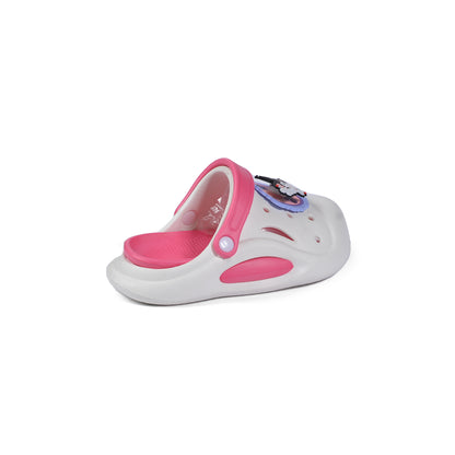 Crocs Kids Kuromi Sanrio Waterproof Slippers Light Sneakers 012-109 White
