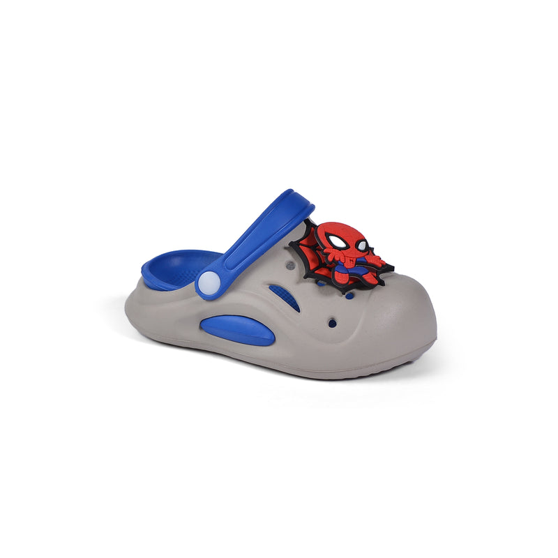 Crocs Kids SpiderMan Waterproof Slippers Light Sneakers 012-138 Gray - 1