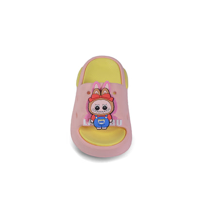 Slippers Kids Labubu Waterproof Slippers Light Sneakers A88-9 Pink