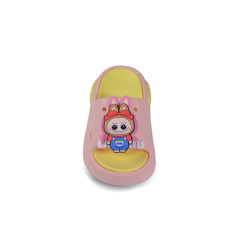 Slippers Kids Labubu Waterproof Slippers Light Sneakers A88-9 Pink - 3