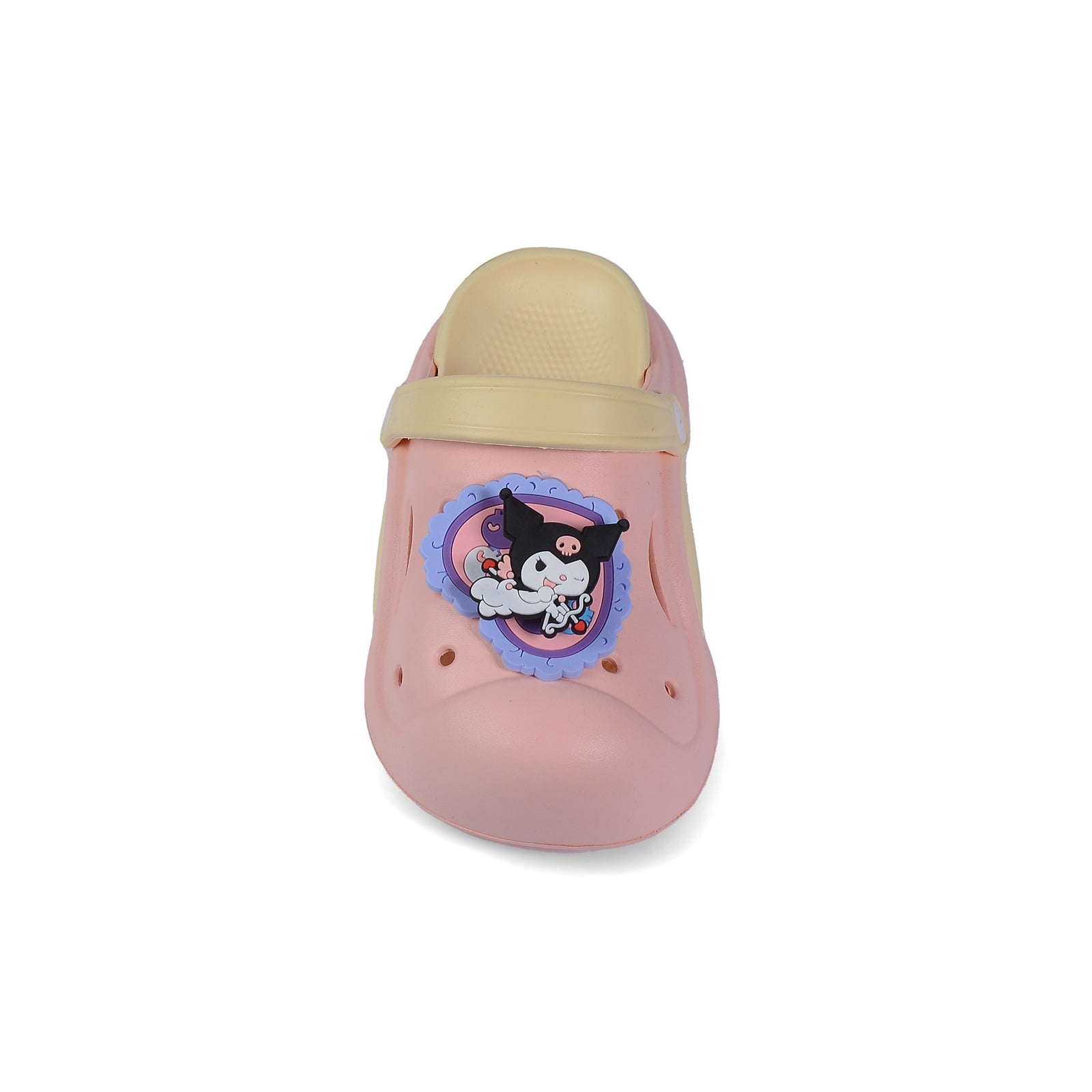 Crocs Kids Kuromi Sanrio Waterproof Slippers Light Sneakers 012-109 Pink - 3
