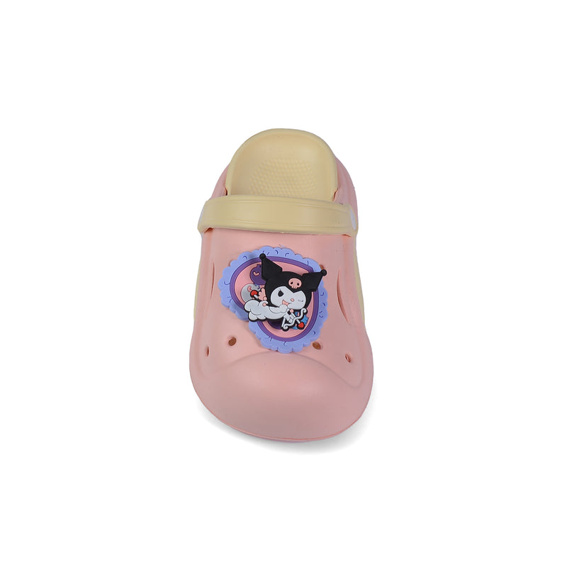 Crocs Kids Kuromi Sanrio Waterproof Slippers Light Sneakers 012-109 Pink - 3