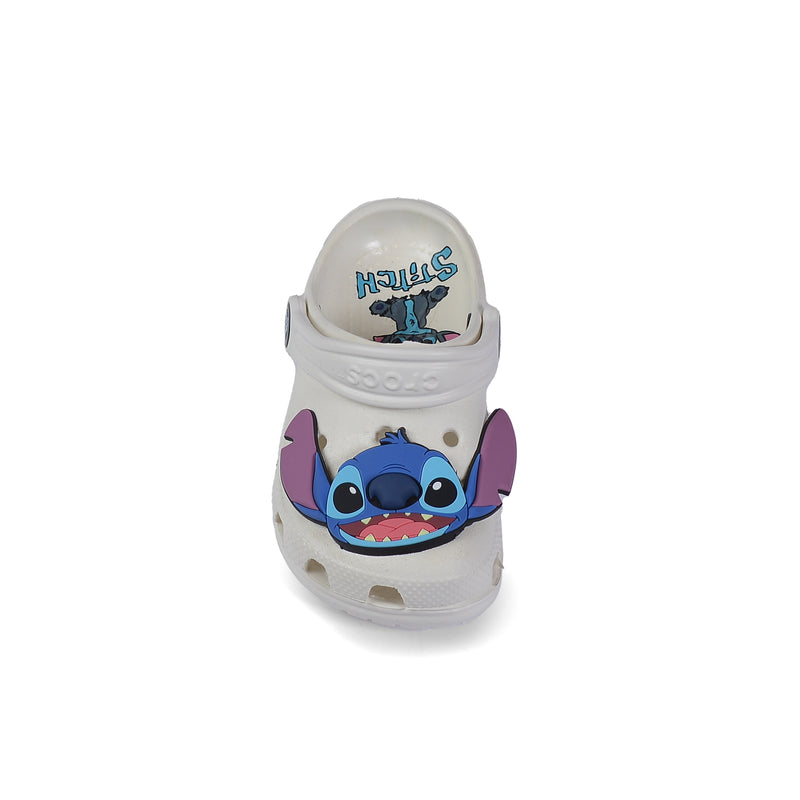 Crocs Stitch Kids Slippers Cartoon Waterproof Slippers Light Sneakers 204536 Stitch White - 3