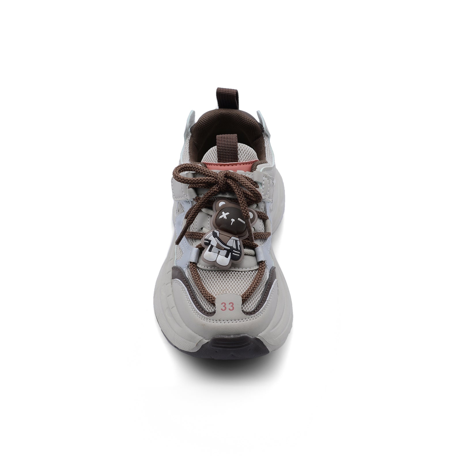 Sneakers Kids B882415 Beige&Brown - 3