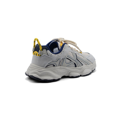 Sneakers Kids 38123 Gray&Yellow