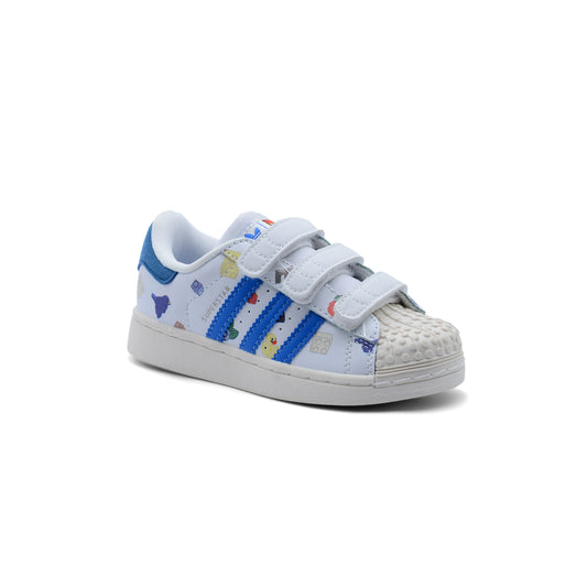 Sneakers Kids Super Star AF2202 White&Blue