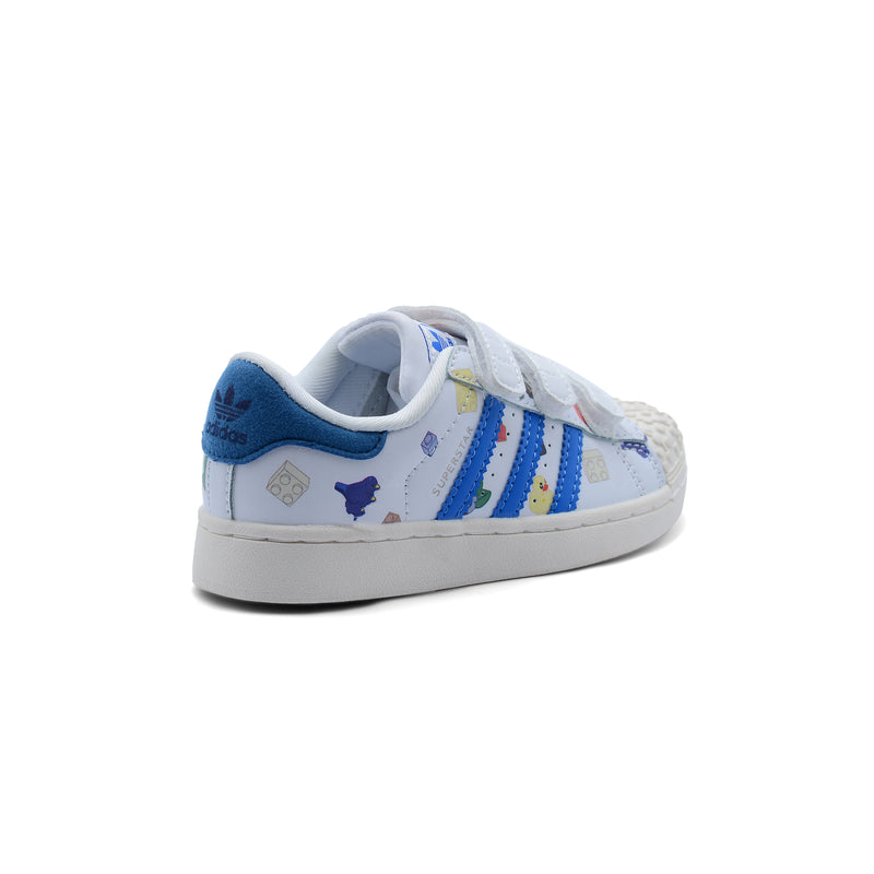 Sneakers Kids Super Star AF2202 White&Blue - 2
