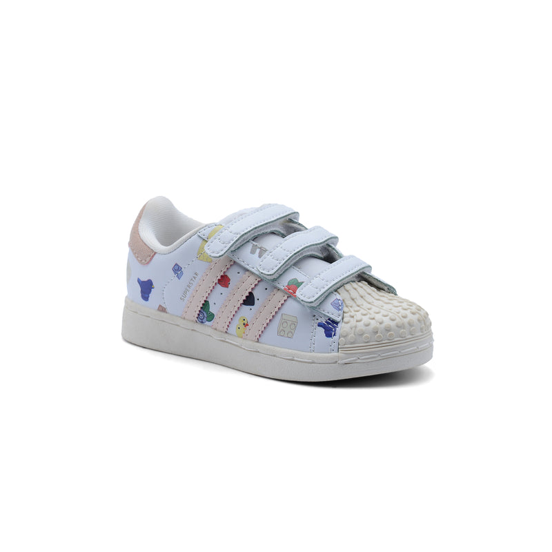 Sneakers Kids Super Star AF2202 White&Pink - 1