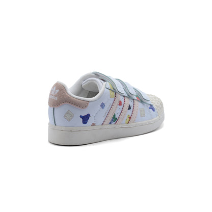 Sneakers Kids Super Star AF2202 White&Pink