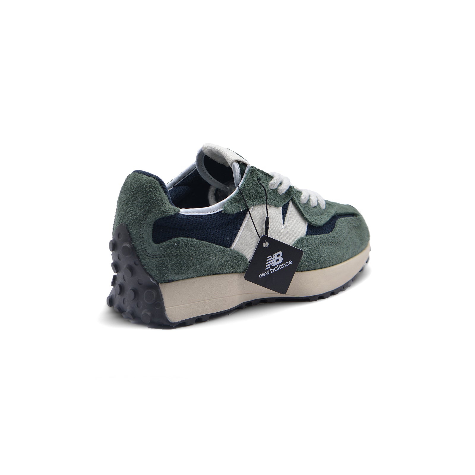New Balance 327 Shoes Mens 8 Retro Sneaker Lace Up Low U327Mga Olive - 2