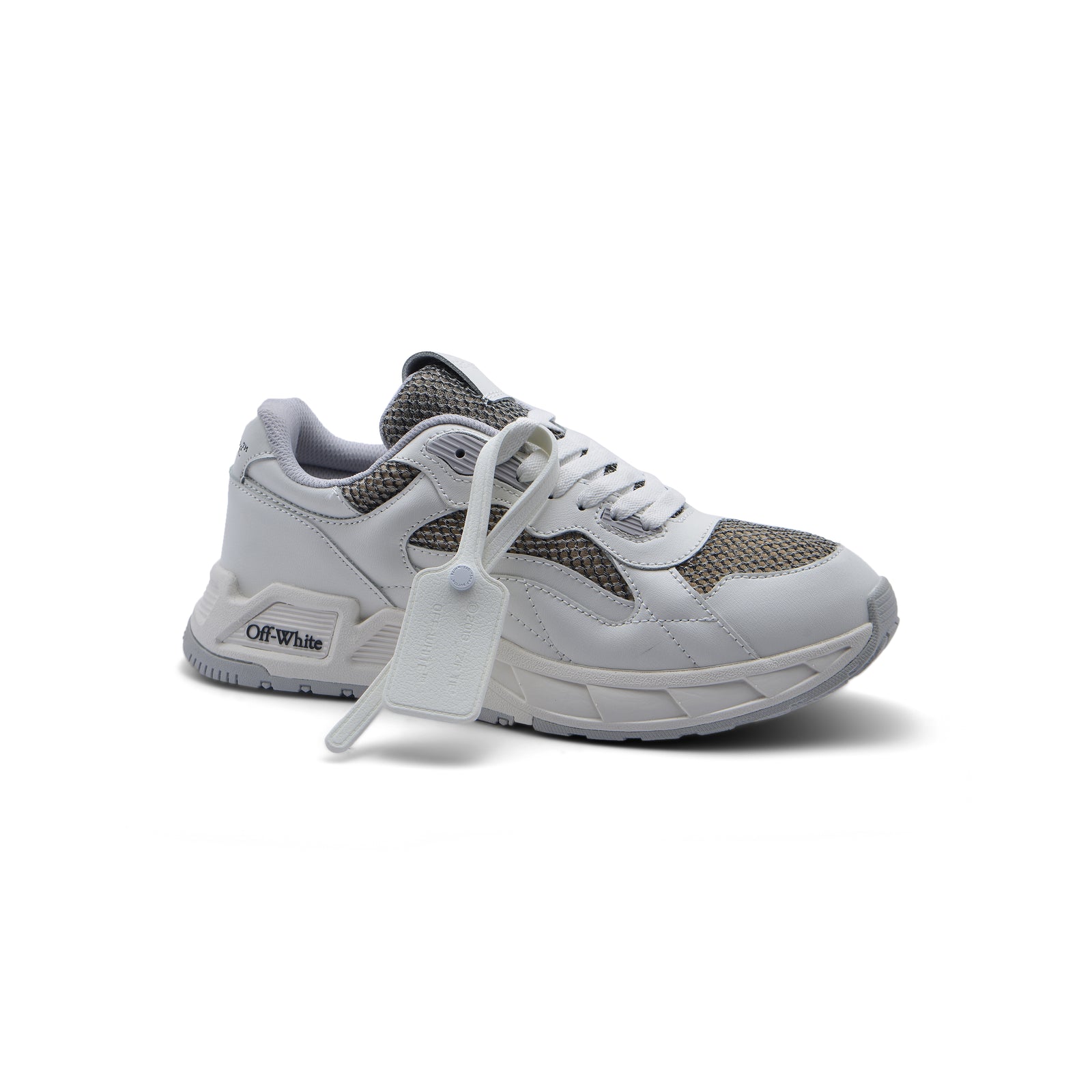 Off-White Kick Off Low-Top Sneakers 55667-16-M White&Gray - 1
