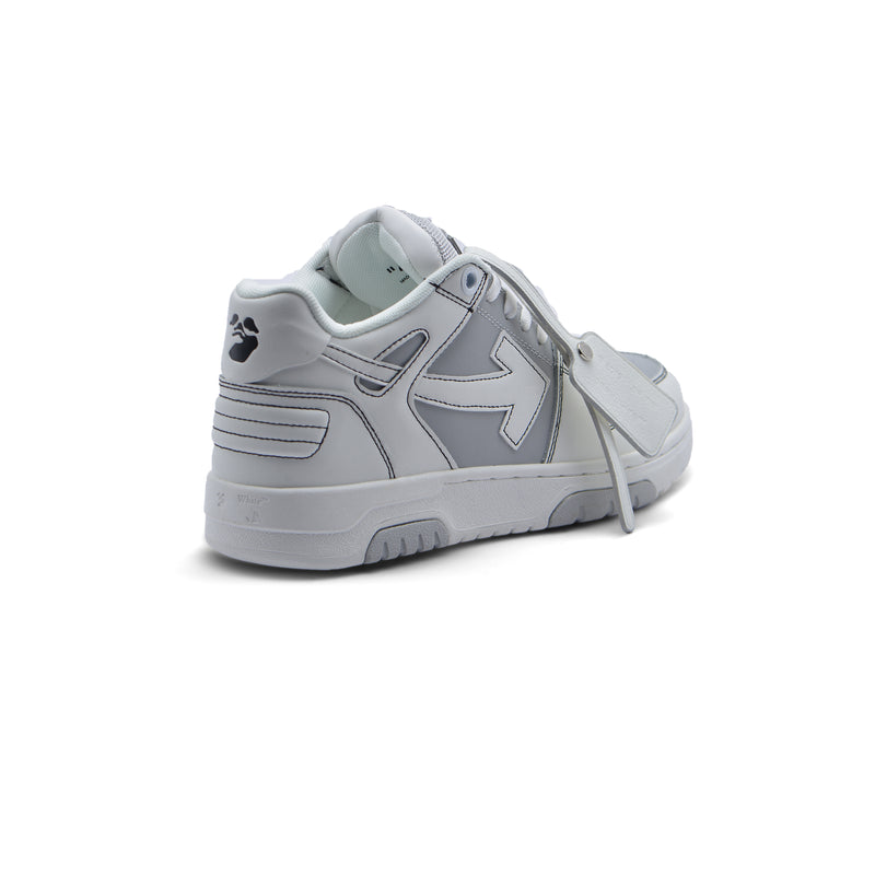 Off-White Logic Out Of Office Lace-Up Sneakers 189S25-M Gray - 2
