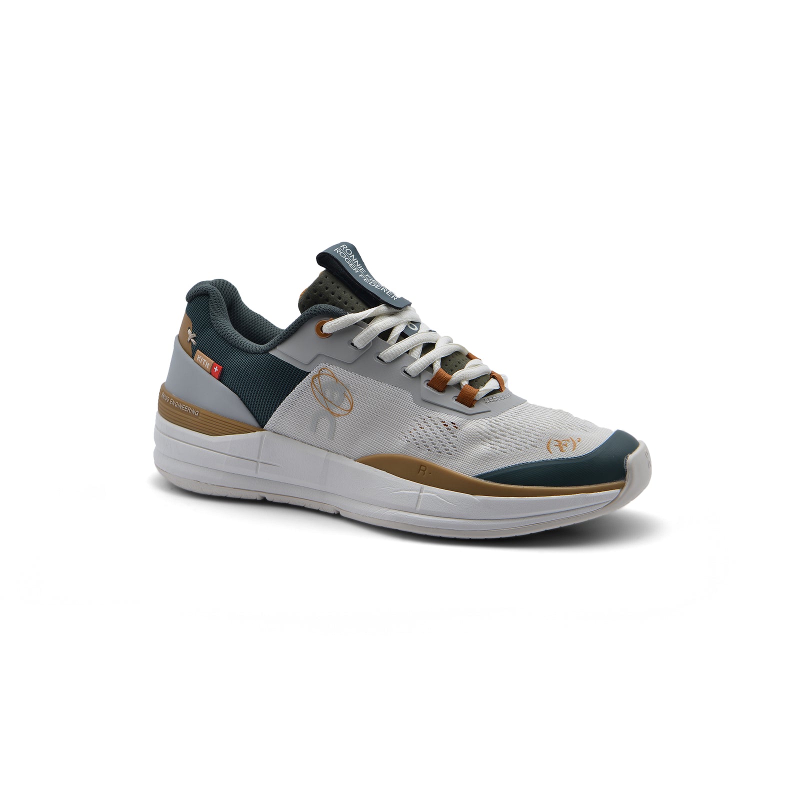 Roger Federer Cloud Sneakers Designer Brooks Running 98730-M Green - 1