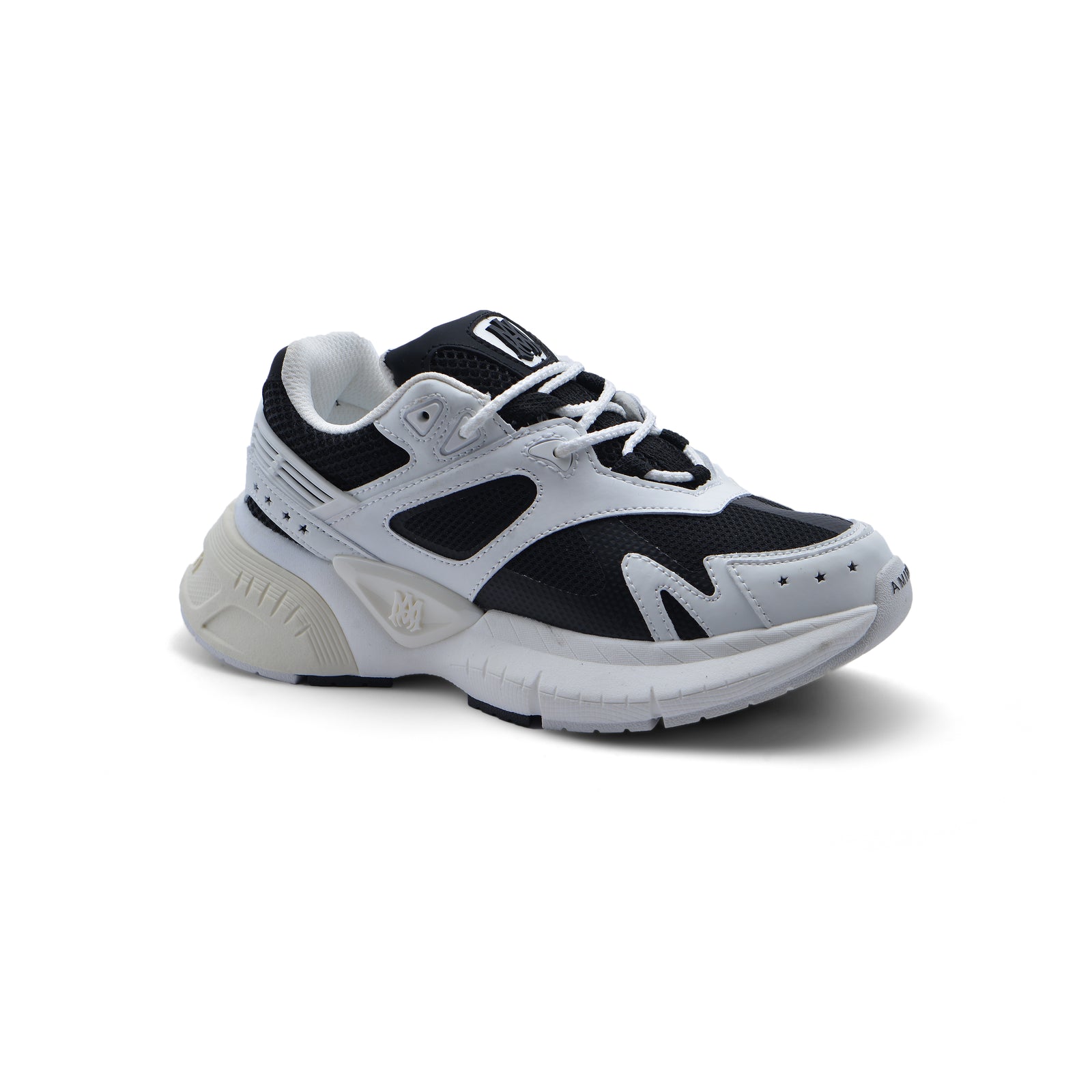 AMIRI Luxury Runner Chunky Sneaker XP 1142009-2-W White&Black - 1