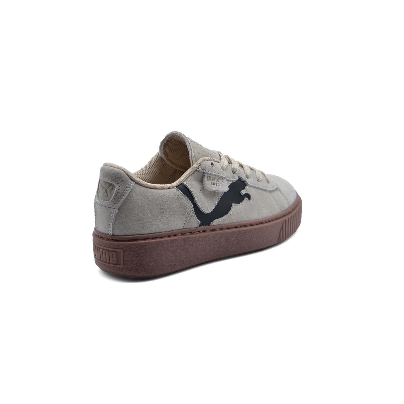 Puma Suede Platform Bubble Woman 397233-05 Beige - 2