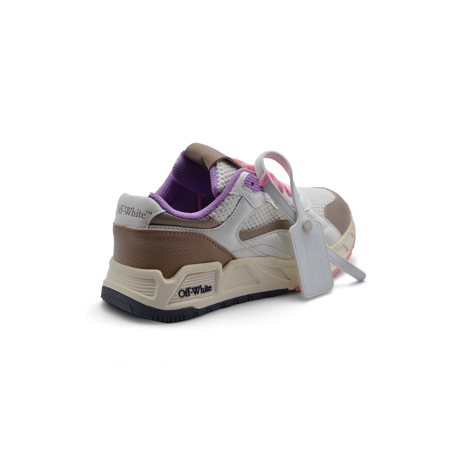 Off-White Kick Off Low-Top Sneakers Woman 224468-13 White&Purple - 2