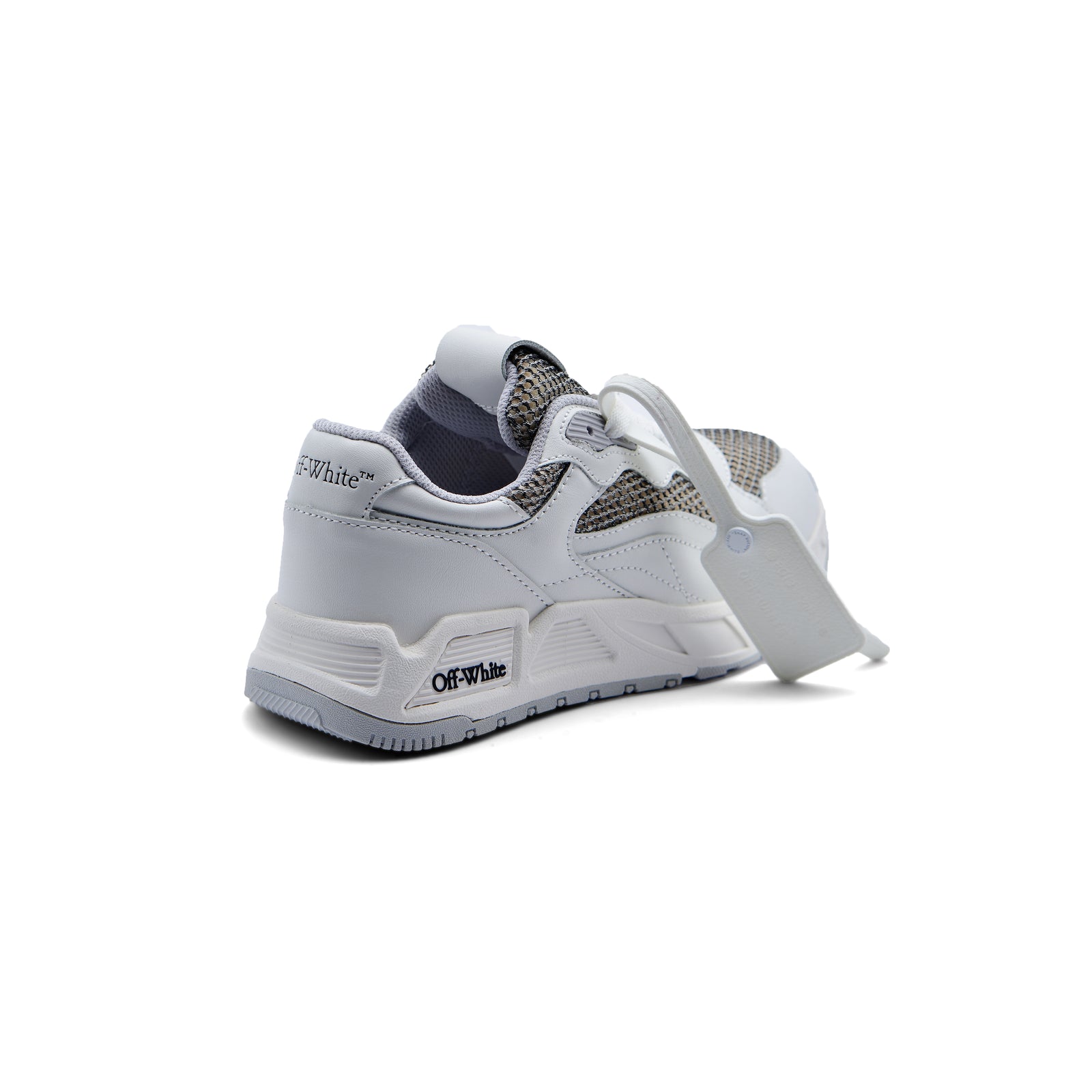 Off-White Kick Off Low-Top Sneakers Woman 224468-13 White&Gray - 2
