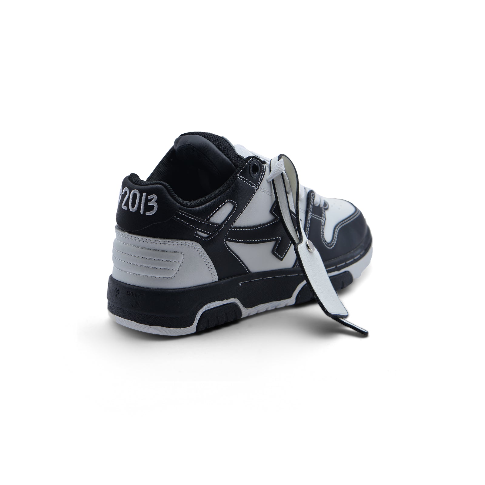 Off-White Logic Out Of Office Lace-Up Sneakers 189S24-W Black - 2